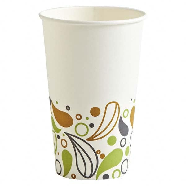 Boardwalk - Deerfield Printed Paper Hot Cups, 16 oz, 1000/Carton - Americas Industrial Supply