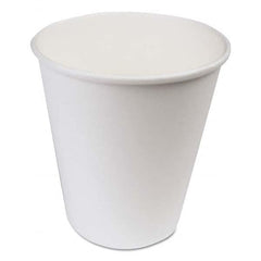 Boardwalk - Paper Hot Cups, 10 oz, White, 1000/Carton - Americas Industrial Supply