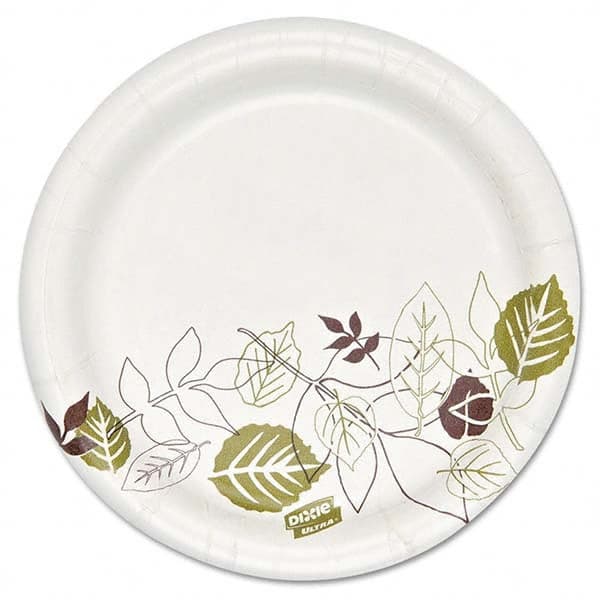 Dixie - Pathways Soak Proof Shield Heavyweight Paper Plates, 5 7/8" Diam,1000/Carton - Americas Industrial Supply