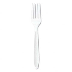 DART - Impress Heavyweight Full-Length Polystyrene Cutlery, Fork, White, 1000/Carton - Americas Industrial Supply