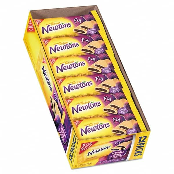 Nabisco - Snacks, Cookies, Candy & Gum Breakroom Accessory Type: Cookies Breakroom Accessory Description: Original Fig Newtons, 2 oz Pack, 12/Box - Americas Industrial Supply