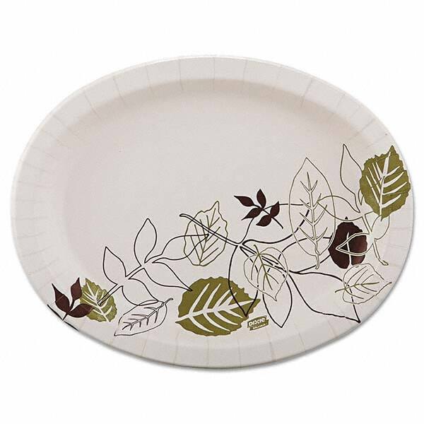 Dixie - Pathways Heavyweight Oval Platters, 8-1/2 x 11, 125/Pack - Americas Industrial Supply