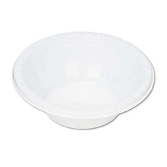 Tablemate Products - Plastic Dinnerware, Bowls, 5 oz, White, 125/Pack - Americas Industrial Supply