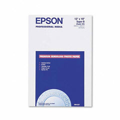 Epson - Office Machine Supplies & Accessories Office Machine/Equipment Accessory Type: Photo Paper For Use With: Inkjet Printers - Americas Industrial Supply