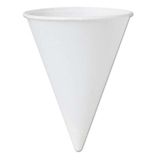 DART - Bare Treated Paper Cone Water Cups, 4-1/4 oz, White, 200/Bag - Americas Industrial Supply