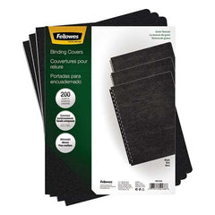 FELLOWES - Portfolios, Report Covers & Pocket Binders Three Hole Report Cover Type: Binding System Cover Width (Inch): 8-3/4 - Americas Industrial Supply