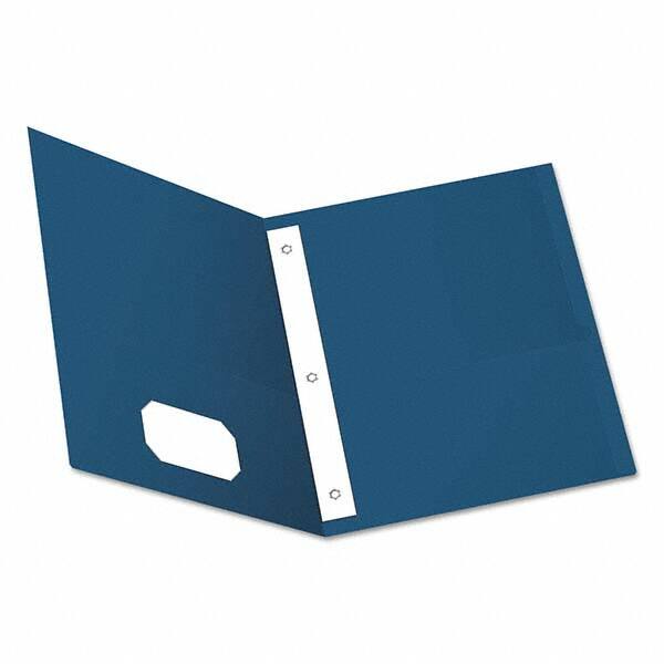 OXFORD - File Folders, Expansion Folders & Hanging Files Folder/File Type: Pocket Folders Color: Blue - Americas Industrial Supply