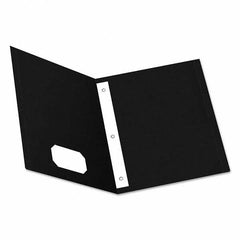 OXFORD - File Folders, Expansion Folders & Hanging Files Folder/File Type: Pocket Folders Color: Black - Americas Industrial Supply