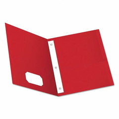 OXFORD - File Folders, Expansion Folders & Hanging Files Folder/File Type: Pocket Folders Color: Red - Americas Industrial Supply