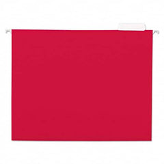 UNIVERSAL - File Folders, Expansion Folders & Hanging Files Folder/File Type: Hanging File Folder Color: Red - Americas Industrial Supply