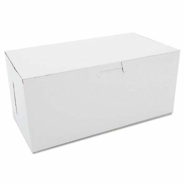 SCT - Non-Window Bakery Boxes, 9 x 5 x 4, White, 250/Carton - Americas Industrial Supply