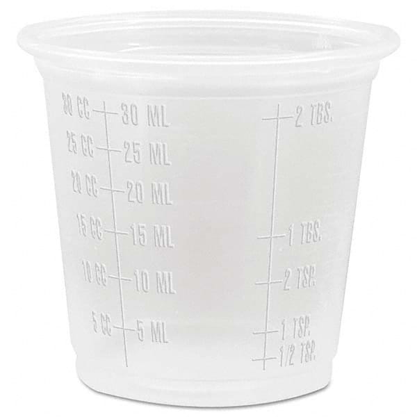 DART - Conex Complements Graduated Plastic Portion Cups, 1.25 oz, Translucent, 2500/CT - Americas Industrial Supply