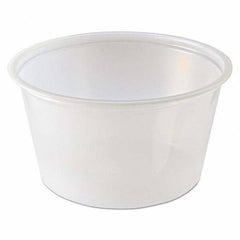 Fabri-Kal - Portion Cups, 2 oz, Clear, 2500/Carton - Americas Industrial Supply