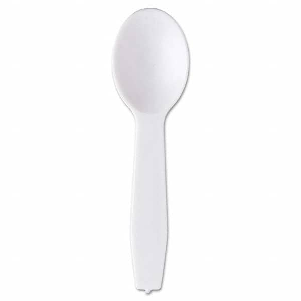 Royal Paper - Polystyrene Taster Spoons, White, 3000/Carton - Americas Industrial Supply