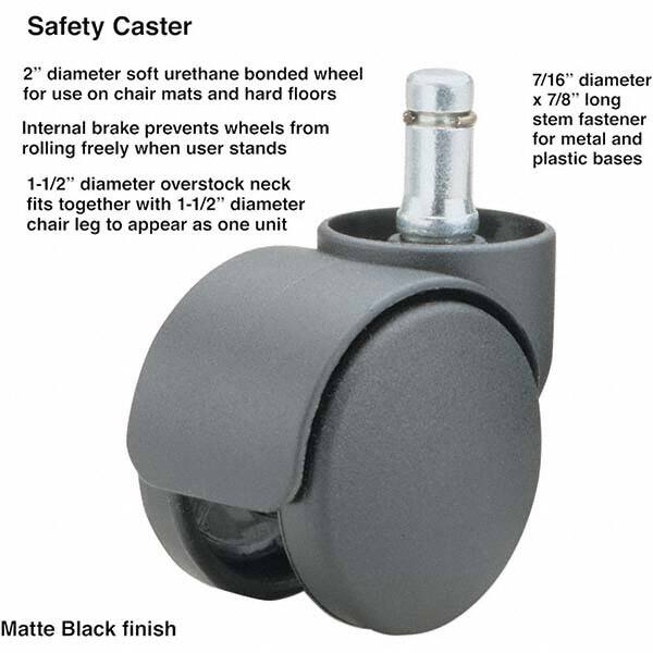 Master Caster - Cushions, Casters & Chair Accessories Type: Caster Set For Use With: Office and Home Furniture - Americas Industrial Supply