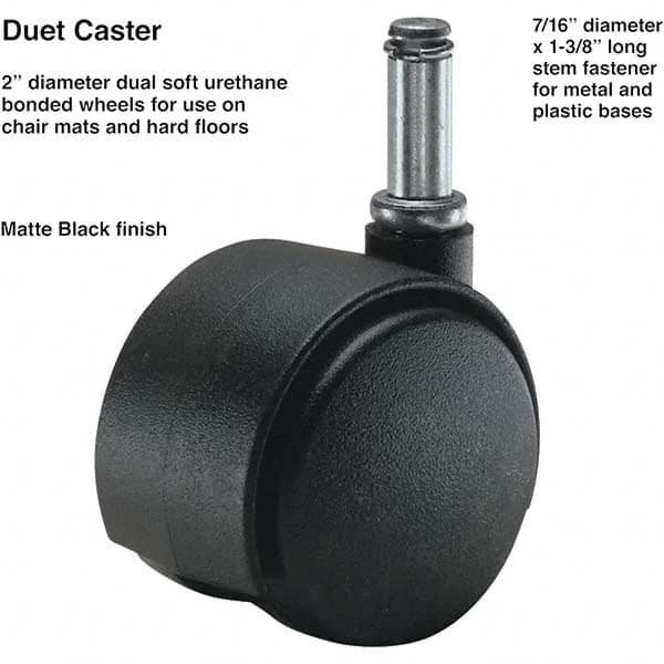 Master Caster - Cushions, Casters & Chair Accessories Type: Caster Set For Use With: Office and Home Furniture - Americas Industrial Supply