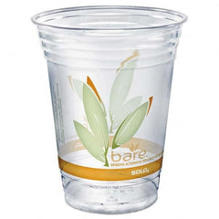 DART - Bare Eco-Forward RPET Cold Cups, 16-18 oz, Clear, 50/Pack - Americas Industrial Supply