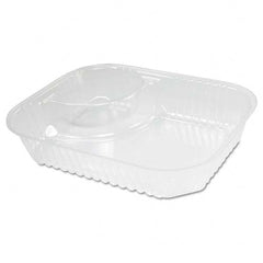 DART - ClearPac Large Nacho Tray, 2-Compartments, Clear, 500/Ctn - Americas Industrial Supply