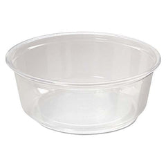 Fabri-Kal - Microwavable Deli Containers, 8 oz, Clear, 500/Carton - Americas Industrial Supply