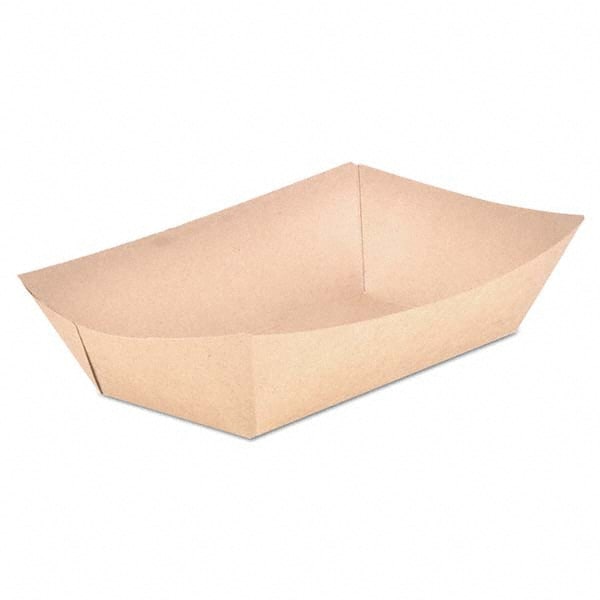 SCT - Food Trays, Paperboard, Brown Kraft, 5-Lb Capacity, 500/Carton - Americas Industrial Supply