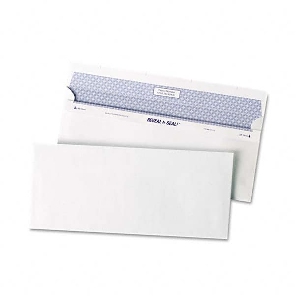 Quality Park - Mailers, Sheets & Envelopes Type: Business Envelope Style: Self Adhesive - Americas Industrial Supply