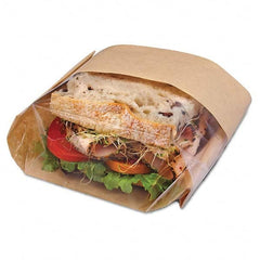 Bagcraft Papercon - Reclosable Food & Sandwich Bags Volume Capacity: 1 Sandwich Width (Inch): 9-1/2 - Americas Industrial Supply