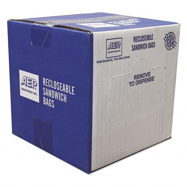 Handi-Bag - Reclosable Food & Sandwich Bags Volume Capacity: 60.0 Gal. Width (Inch): 6-1/2 - Americas Industrial Supply