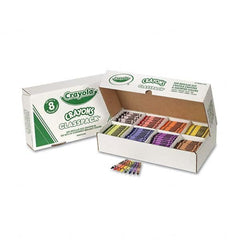 Crayola - Markers & Paintsticks Type: All Purpose Wax Crayon Color: Black; Blue; Brown; Green; Orange; Red; Violet; Yellow - Americas Industrial Supply