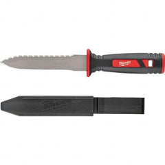 Milwaukee Tool - Fixed Blade Knives Trade Type: Duct Knife Blade Length (Inch): 5-1/2 - Americas Industrial Supply