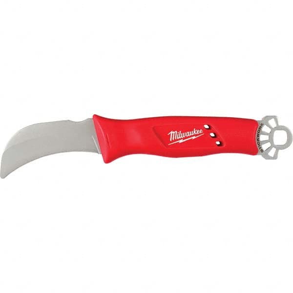 Milwaukee Tool - Fixed Blade Knives Trade Type: Lineman's Insulated Skinning Knife Blade Length (Inch): 3-1/4 - Americas Industrial Supply