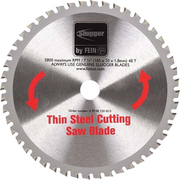 Fein - Wet & Dry-Cut Saw Blades Blade Diameter (Inch): 7-1/4 Blade Material: Carbide-Tipped - Americas Industrial Supply