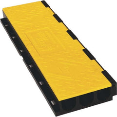 Checkers - On Floor Cable Covers Cover Material: Polyurethane Number of Channels: 3 - Americas Industrial Supply