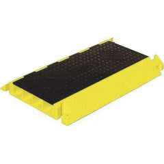 Checkers - On Floor Cable Covers Cover Material: Polyurethane Number of Channels: 4 - Americas Industrial Supply