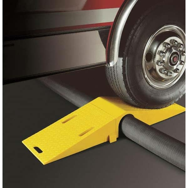 Checkers - On Floor Cable Covers Cover Material: Polyurethane Number of Channels: 1 - Americas Industrial Supply