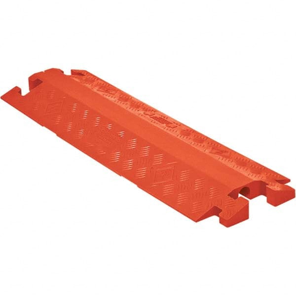 Checkers - On Floor Cable Covers Cover Material: Polyurethane Number of Channels: 1 - Americas Industrial Supply