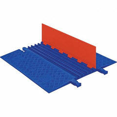 Checkers - On Floor Cable Covers Cover Material: Polyurethane Number of Channels: 5 - Americas Industrial Supply