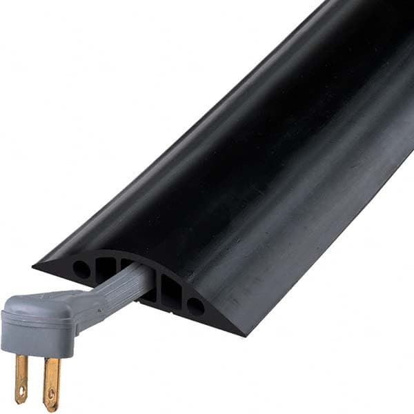 Checkers - On Floor Cable Covers Cover Material: Rubber Number of Channels: 5 - Americas Industrial Supply