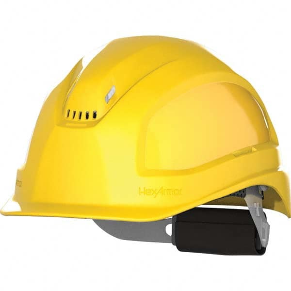 HexArmor - ANSI Type I Class C 6-Point Ratchet Short Brim Hard Hat - Americas Industrial Supply