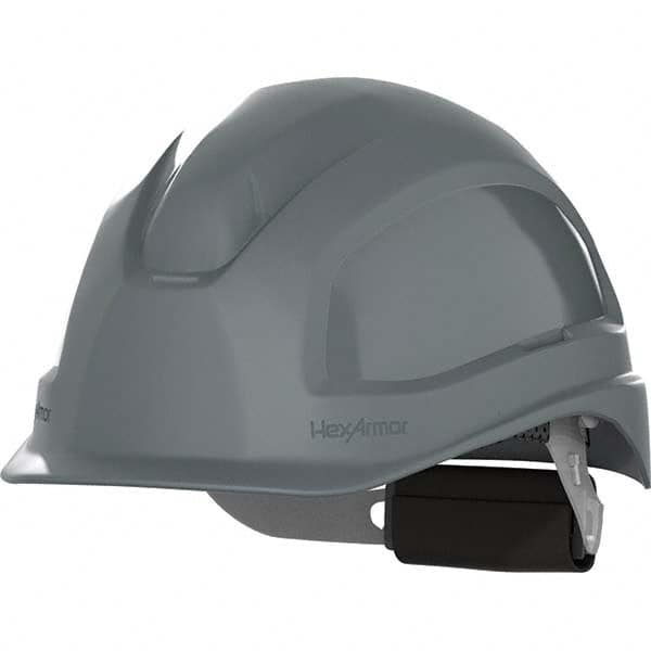 HexArmor - ANSI Type I Class E 6-Point Ratchet Short Brim Hard Hat - Americas Industrial Supply