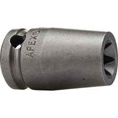 Impact Socket: 3/8″ Drive 6-Point, Satin