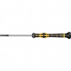 Precision & Specialty Screwdrivers; Type: Slotted; Overall Length Range: 3″ - 6.9″; Shaft Length: 1.56 in; 40 mm; Handle Length: 97 mm; Tether Style: Not Tether Capable; Standards: DIN EN 61340-5-1; Overall Length (mm): 137; Point Size: 0.16; Handle Lengt