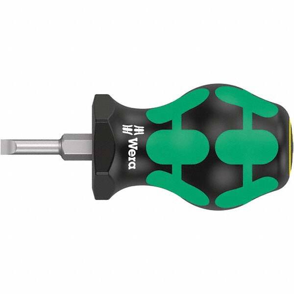 Wera - Slotted Screwdrivers Tool Type: Stubby Overall Length Range: 3" - 6.9" - Americas Industrial Supply