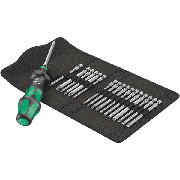 Wera - Screwdriver Bit Sets Type: Bit Set Drive Size: 1/4 (Inch) - Americas Industrial Supply