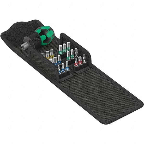 Wera - Screwdriver Bit Sets Type: Bit Set Drive Size: 1/4 (Inch) - Americas Industrial Supply