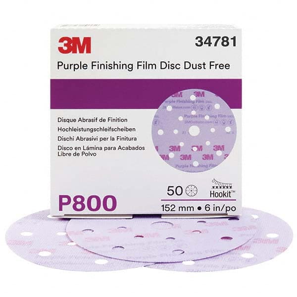 3M - Hook & Loop Discs Abrasive Type: Film Disc Disc Diameter (Inch): 6 - Americas Industrial Supply