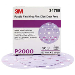 3M - Hook & Loop Discs Abrasive Type: Film Disc Disc Diameter (Inch): 6 - Americas Industrial Supply