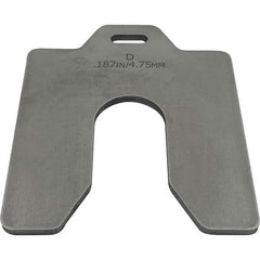 Maudlin Products - Metal Shim Stock Type: Slotted Shim Material: Stainless Steel - Americas Industrial Supply