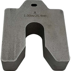 Maudlin Products - Metal Shim Stock Type: Slotted Shim Material: Stainless Steel - Americas Industrial Supply