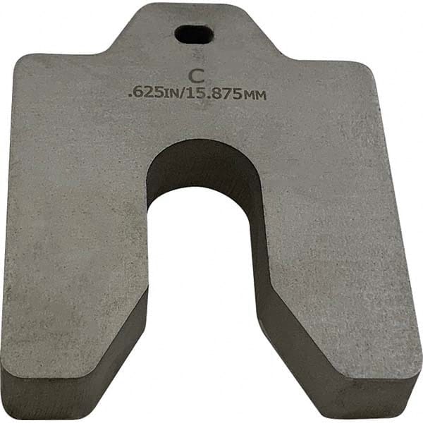 Maudlin Products - Metal Shim Stock Type: Slotted Shim Material: Stainless Steel - Americas Industrial Supply