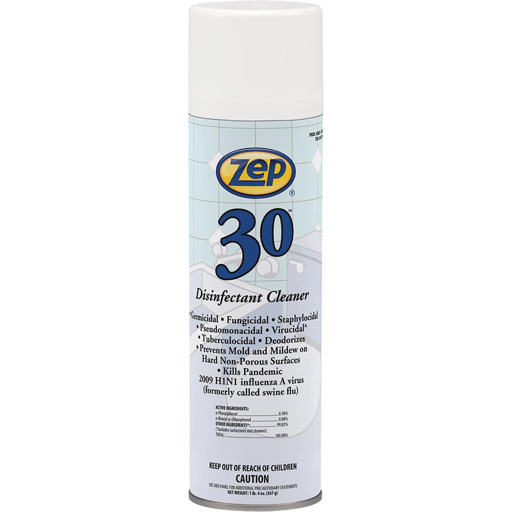 ZEP - All-Purpose Cleaners & Degreasers; Type: All-Purpose Cleaner ; Container Type: Aerosol Can ; Container Size: 20 oz. ; Scent: Pleasant ; Form: Aerosol ; Material Application: Hard, Nonporous Surfaces - Exact Industrial Supply